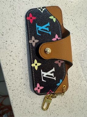 Black Multicolor Monogram sunglasses holder